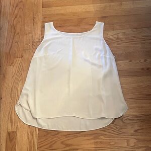 Chico's White Layered Sleeveless Camisole